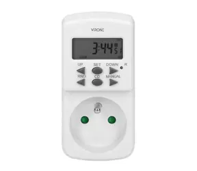 Virone DT-2 časový spínač  / 10 programů / 1800W / LCD / IP20