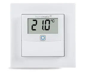 Homematic IP Senzor teploty a vlhkosti s displejem - vnitřní / IP 20 / 2x AAA