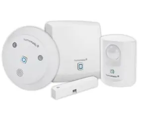 Homematic IP Startovací sada - zabezpečení / 1x Centrální jednotka HmIP-HAP & senzor pohybu & okenní & vnitřní siréna