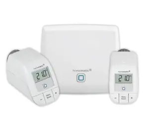 Homematic IP Startovací sada - řízení vytápění / 1x Centrální jednotka HmIP-HAP & 2x Termostatická hlavice Basic
