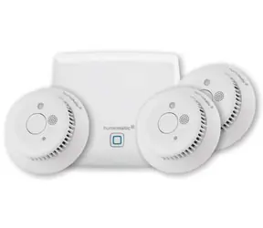 Homematic IP Startovací sada - požární zabezpečení / 1x Centrální jednotka HmIP-HAP & 3x Kouřový hlásič HmIP-SWSD