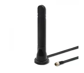 Qoltec 57033 Wi-Fi všesměrová vnitřní anténa 5G LTE černá / DUAL / 8dBi