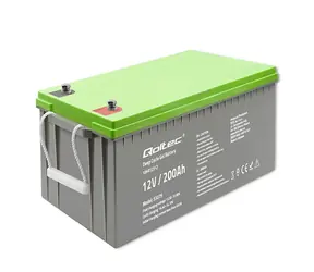 Qoltec Deep Cycle Gel Battery 53079 / Akumulátor / 12V / 200Ah