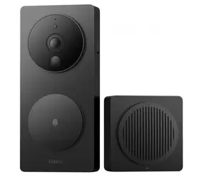 Aqara G4 Bezdrátový videozvonek černá / Wi-Fi 802.11n / 1080p / FOV 162° / microSD / 6x AA
