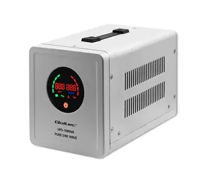 Qoltec 50721 UPS šedá / UPS / 1000VA / 700W