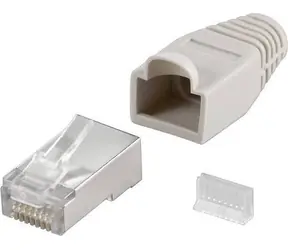 Goobay konektor RJ-45 CAT 5e STP stíněný s odlehčovací botkou