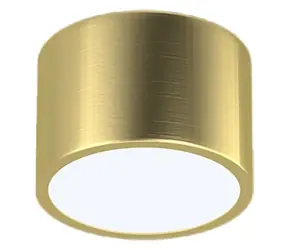 IMMAX NEO RONDATE SMART stropní svítidlo 15cm 12W zlatá / Zigbee 3.0 & TUYA