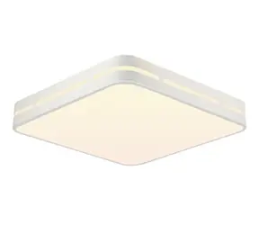 IMMAX NEO LITE PERFECTO SMART stropní svítidlo čtverec 42cm 48W bílá / TUYA / Wi-Fi