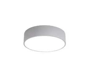 IMMAX NEO RONDATE SMART stropní svítidlo 40cm 25W šedá / Zigbee 3.0 & TUYA