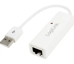 LogiLink UA0144B / USB Ethernetový adaptér / USB-A 2.0 / RJ-45 / 100Mbps