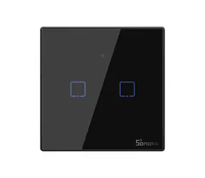 Sonoff IM190314019 T3 EU TX / Chytrý vypínač / 2 kanály / WiFi / doprodej