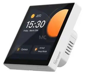 Sonoff NSPanel Pro bílá / Chytrý vypínač / 2 kanály / displej / WiFi / BT