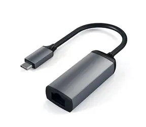 Satechi USB-C to Gigabit Ethernet šedá / adapter / USB 3.0 / Gigabit Ethernet