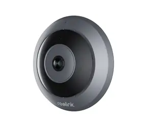 Reolink FE-W Super HD Fish Eye šedá / Vnitřní IP kamera / 2560 x 2560 / mikrofon & repro / WiFi / MicroSD 
