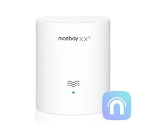Niceboy ION ORBIS Vibration Sensor bílá / Detektor vibrací / ZigBee / Bluetooth / MESH