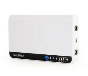 Gembird EG-UPS-DC18 UPS bílá / Záložní zdroj / DC 12V & 15 V / 18 W