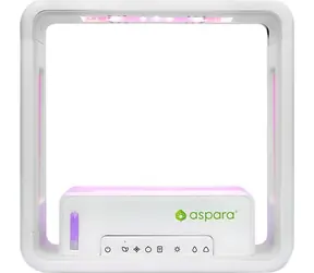 Aspara by GrowGreen Stylist Lite Smart Grower bílá / Chytrý květináč / automatické zavlažování / LED světla pro podporu 