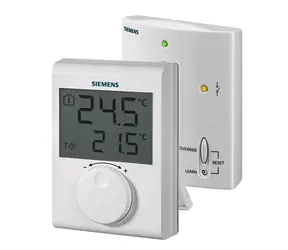 Siemens RDH100RF / Digitální prostorový termostat / bezdrátový