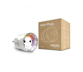 Fibaro Wall Plug Type F bílá / Chytrá zástrčka / 2500W / Z-Wave