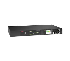 APC AP4423A Rack ATS / Automatický převodový spínač / 230V / až 3700 VA / 8x C13 / 1x C19
