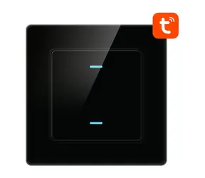 Avatto N-TS10-B2 černá / Chytrý vypínač / 2 kanály / WiFi