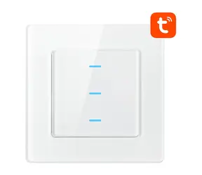 Avatto N-TS10-W3 bílá / Chytrý vypínač / 3 kanály / WiFi