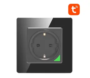 Avatto N-WOT10-EU-B černá / Chytrá zásuvka / 3500W / WiFi