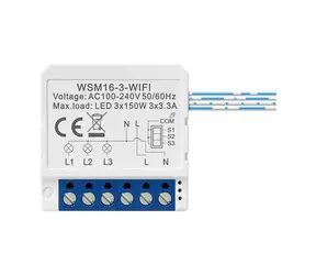 Avatto WSM16-W3 bílá / Chytrý spínač / 3 kanály / WiFi