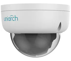 Uniarch IPC-D124-PF28K bílá / Venkovní IP Kamera / Dome / 2560 x 1440 / IR / RJ45 / MicroSD / PoE / IP67