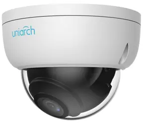 Uniarch IPC-D125-PF28 bílá / Venkovní IP Kamera / Dome / 2592 x 1944 / IR / RJ45 / PoE / IP67