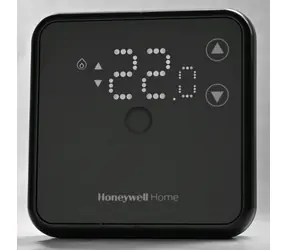 Honeywell Home DT3 (bezdrátový) černá / Programovatelný bezdrátový termostat / 7 denní program