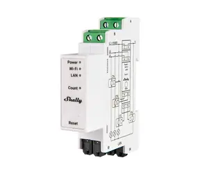 Shelly Pro 3EM 120A bílá / Třífázový měřič spotřeby / BT 4.2 / WiFi / včetně 3 svorek