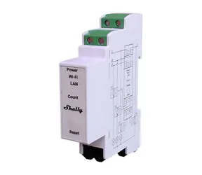 Shelly Pro 3EM 400A bílá / Třífázový měřič spotřeby / BT 4.2 / WiFi
