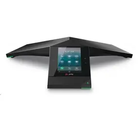 Poly Trio 8800 černá / Konferenční IP telefon / 5" displej / 2x RJ-45 / BT / WiFi / PoE 