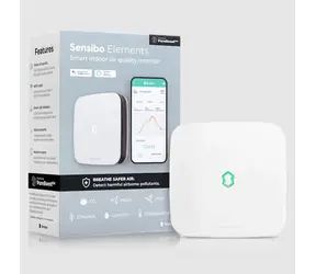 Sensibo Elements bílá / Senzor kvality ovzduší v domácnosti