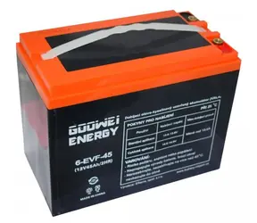 GOOWEI ENERGY Pb trakční záložní akumulátor VRLA GEL 12V/45Ah
