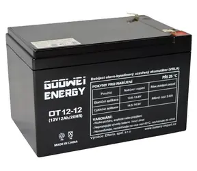 GOOWEI ENERGY Pb záložní akumulátor VRLA AGM 12V/12Ah
