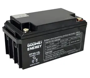 GOOWEI ENERGY Pb záložní akumulátor VRLA GEL 12V/65Ah 