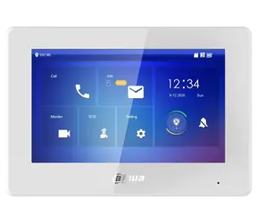 Dahua VTH5422HW bílá / Bytový monitor / 7" dotykový / IP 2drát / Ethernet / PoE 802.3a / microSD slot