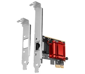 AXAGON PCEE-GIX, PCIe síťová karta - 1x Gigabit Ethernet port (RJ-45), Intel i210AT, PXE, vč. LP
