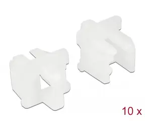 DeLock Krytky pro RJ11 konektory bílá 10ks 