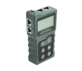 DeLock LCD Kabelový tester RJ45 šedá