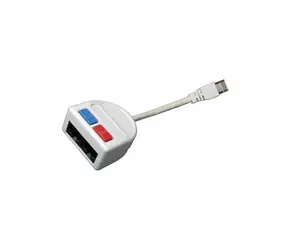 Rozbaleno - Solarix rozdvojka počítač - telefon / 2x RJ45 UTP / rozbaleno