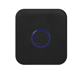 Solight bezdrátový zvonek bezbateriový černá / do zásuvky / 150m / learning code