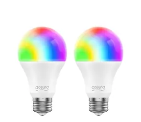 Gosund WB4 2ks / Chytrá žárovka / 8W / E27 / 800lm / RGB / WiFi