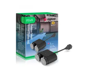 Nous A4Z / Venkovní chytrá zásuvka / 16A / ZigBee 