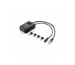 Rozbaleno - LevelOne 10/100Mbps PoE Splitter to split data & power / rozbaleno
