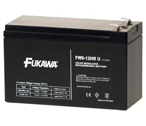 FUKAWA FW 9-12 HRU / (Powerware /12V / 9Ah / Faston F2-6.3mm