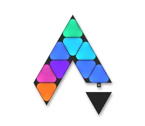 Nanoleaf Mini Shapes Black Triangles rozšiřující sada 10 dílná