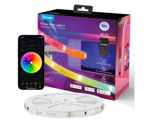 Govee WiFi RGBICW Smart PRO LED pásek 5m MATTER - extra odolný / LED pásek / 24W / IP67 / BT / WiFi / RGBIC
